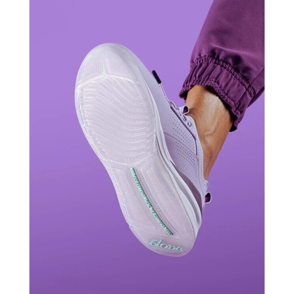 Clove Women's Classic Lavender Nursing Sneaker Sz 9.5 / EU 41.5. NEW - Picture 2 of 5